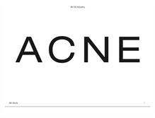 Tablet Screenshot of acne.se